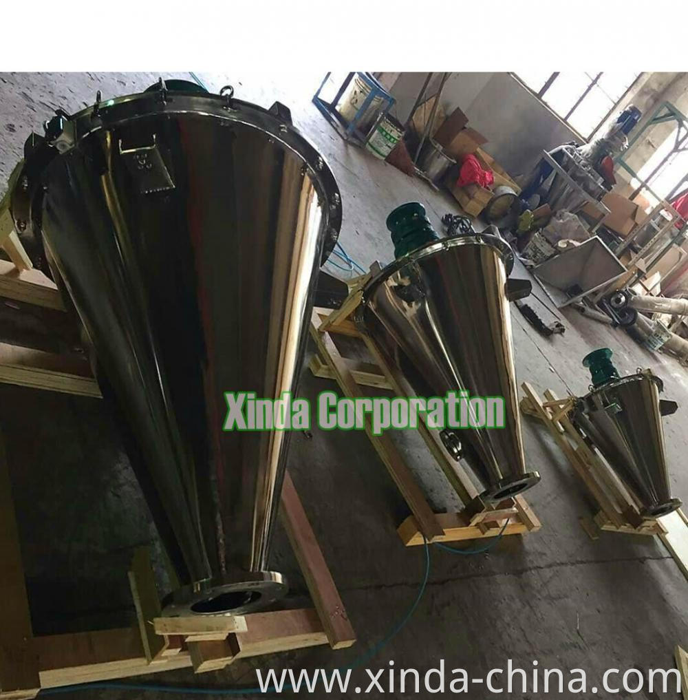 Double Auger Cone Mixing Machine